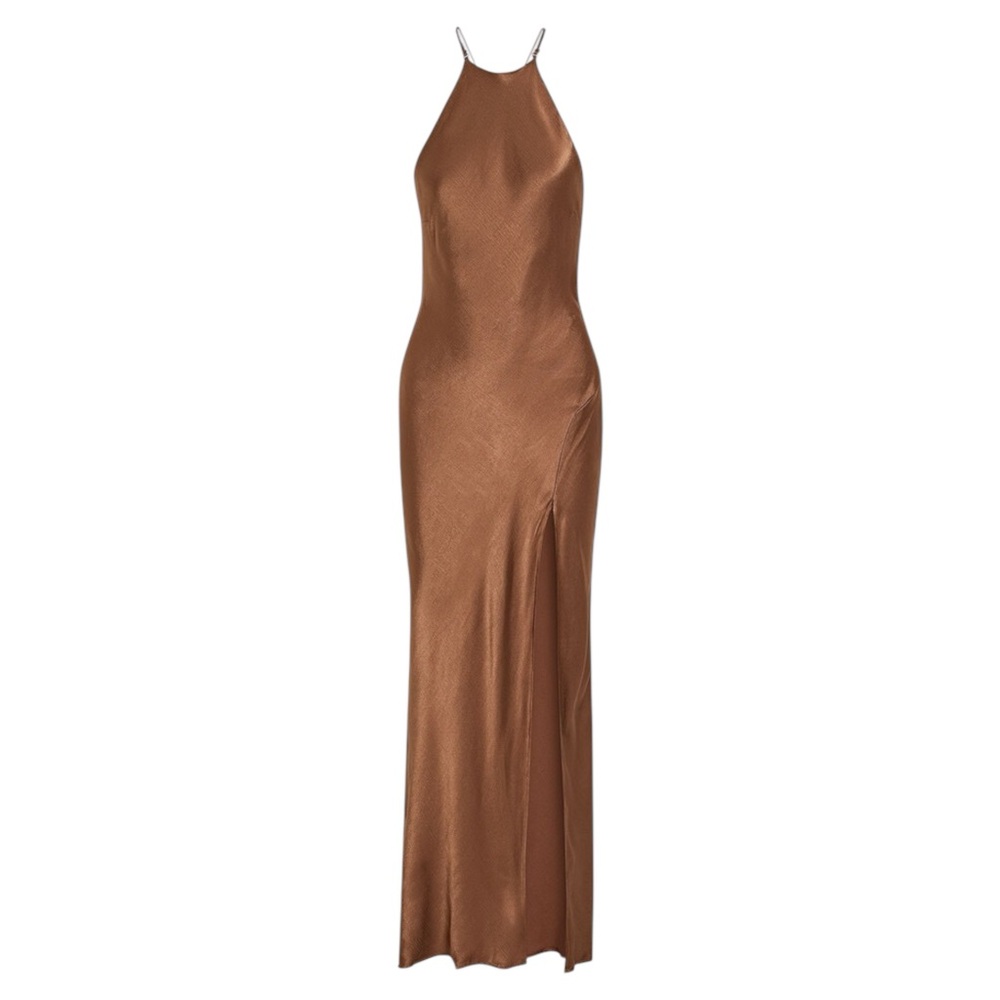 BEC & BRIDGE Annika Maxi Dress, Chocolate, 4 (US) - Picture 7 of 13